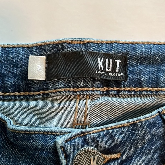 Kut From The Kloth Catherine Boyfriend Mid Rise Size 2 - Picture 10 of 16